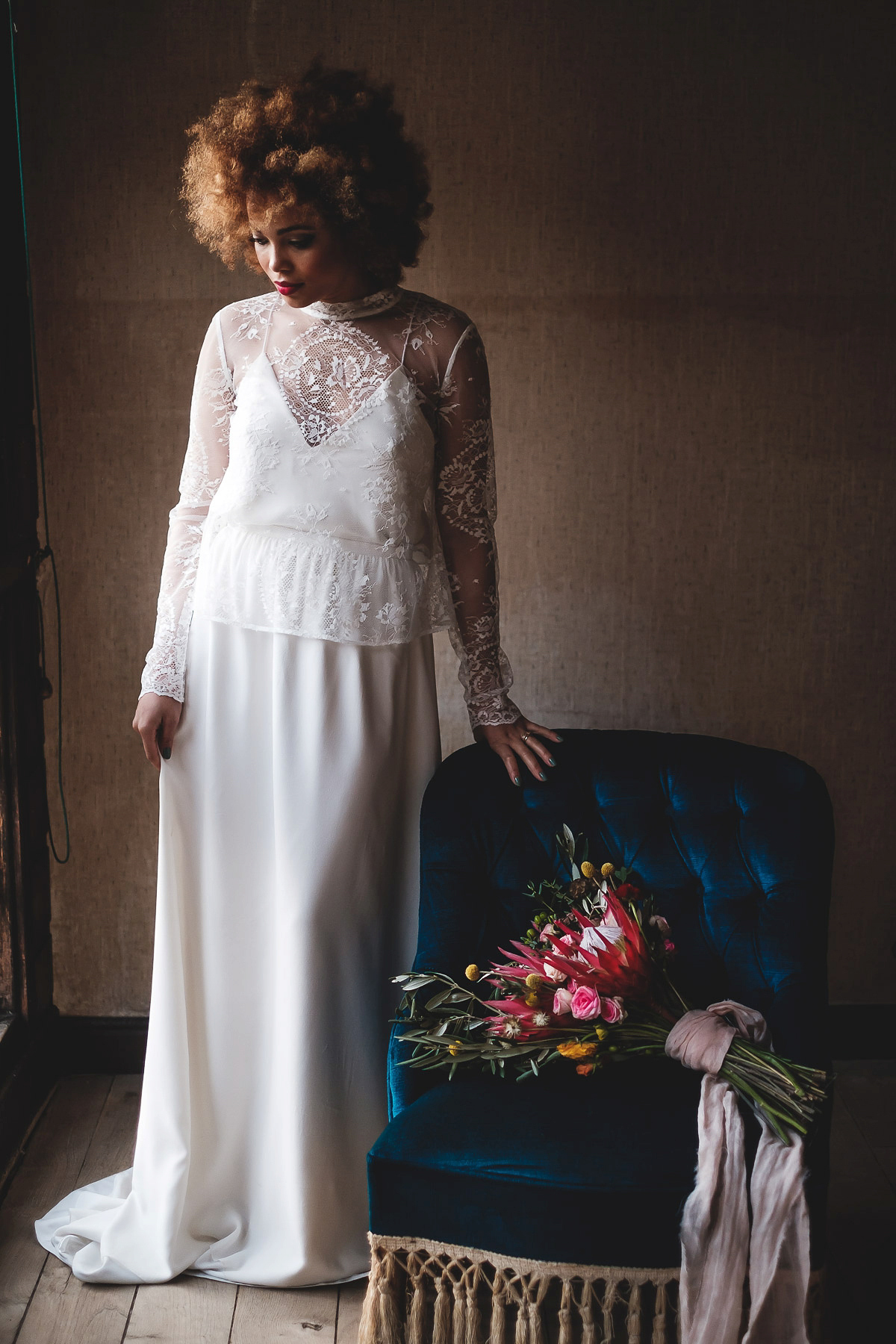 Otaduy - for the modern, bohemian bride.