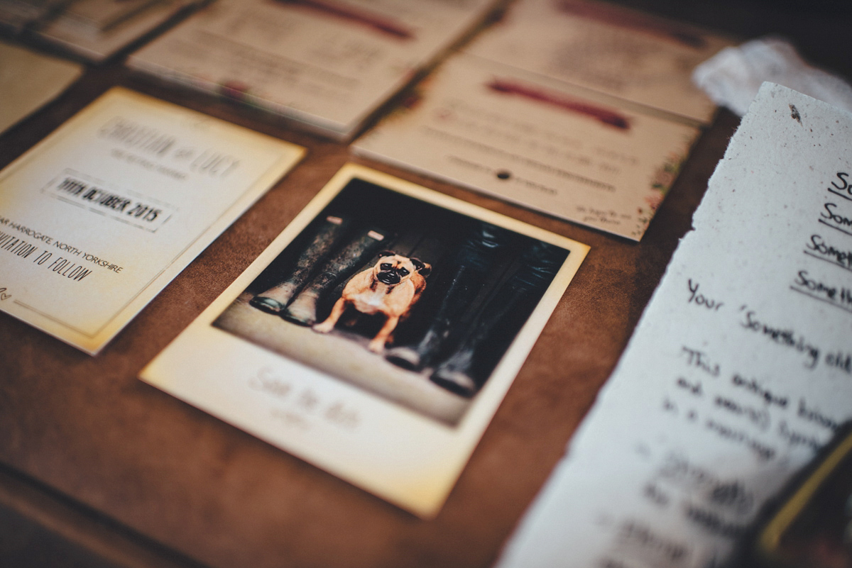 Lucy wore a 1920s inspired drop waist gown by Charlie Brear for her magical Autumn Papakata tipi wedding at Middlesmoor in Yorkshire. Silversixpence Films + Flawless Photography.