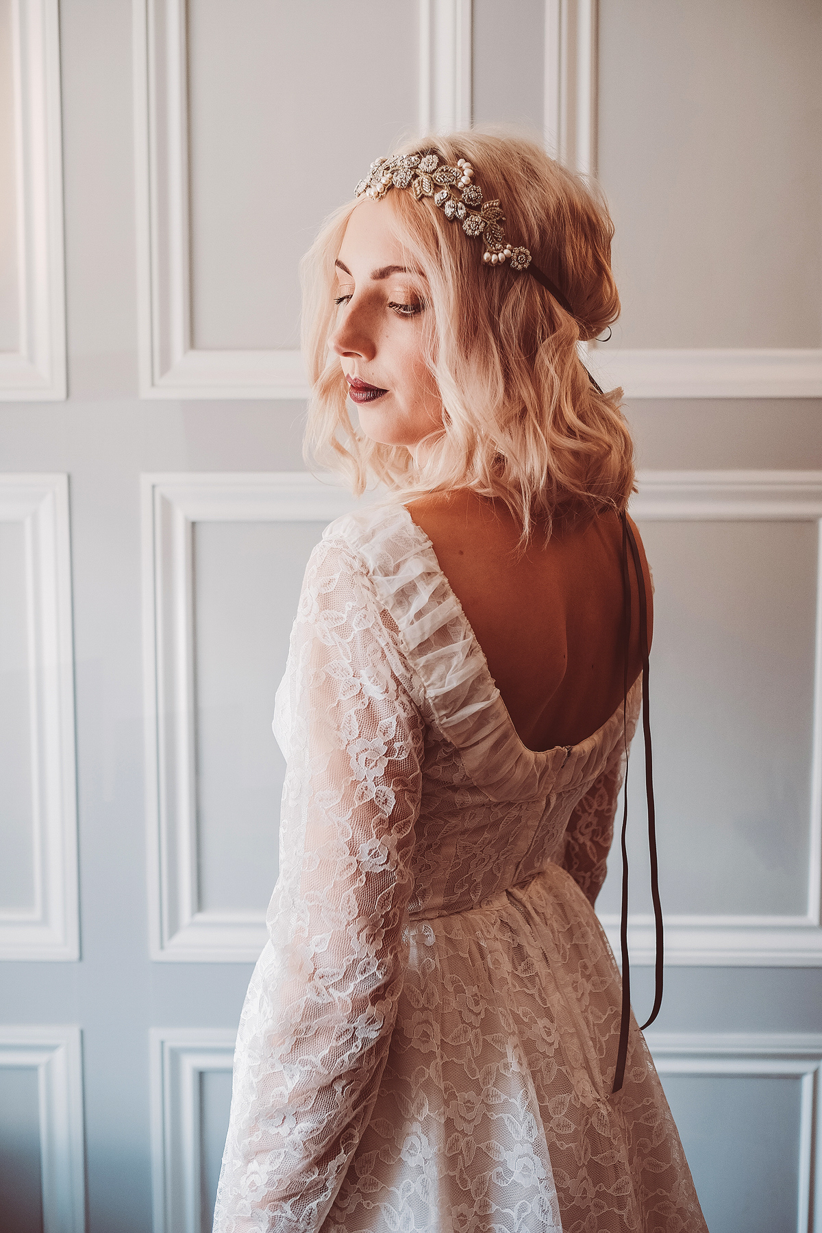 Vintage wedding dresses and bridal fashion from the 1940's, 1950's, 1960's and 1970's, from Story of My Dress. Images by Lemonade Pictures.