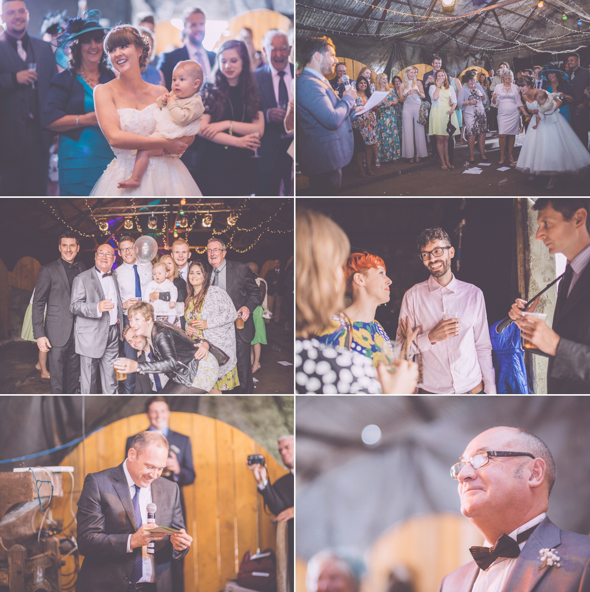 Georgie wore a 1950's inspired Essense of Australia gown for her rustic and rural Somerset barn wedding. Photography by Naomi Jane.