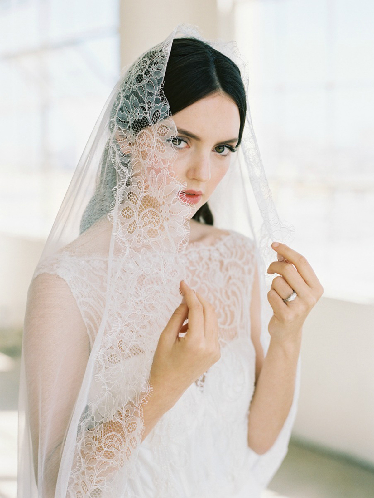 La Belle - classic, contemporary, fine art and romantic handmade wedding veils, headpieces and bridal adornments.