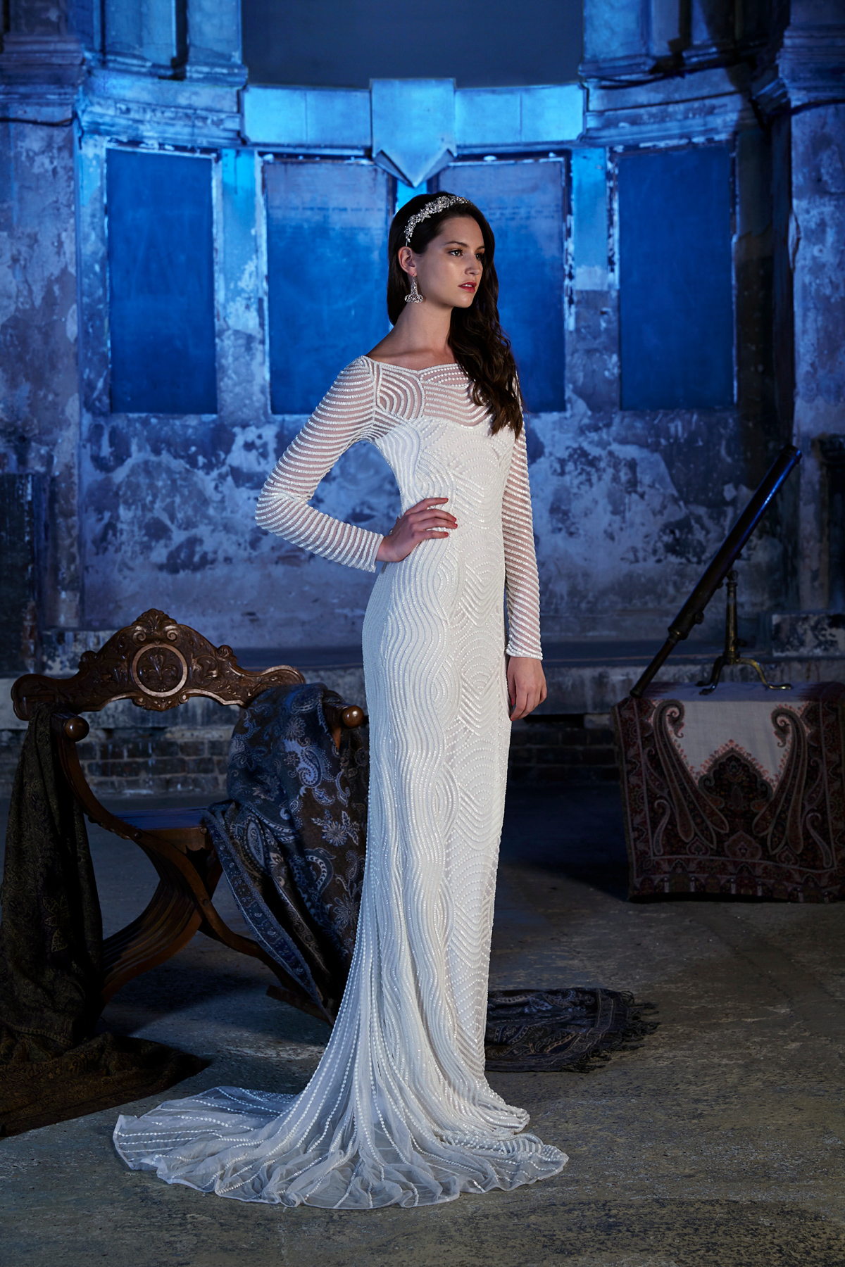 The 2017 Stardust collection by Eliza Jane Howell - 1920's inspired wedding dresses and bridal fashion.