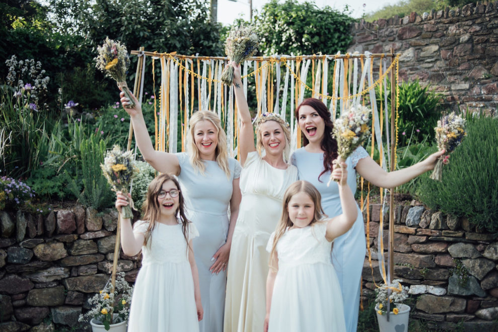 Two Belle and Bunty Gowns for an English Garden Party and Village Hall Wedding in Cornwall 4 wpid445297 belle and bunty cornwall wedding 46
