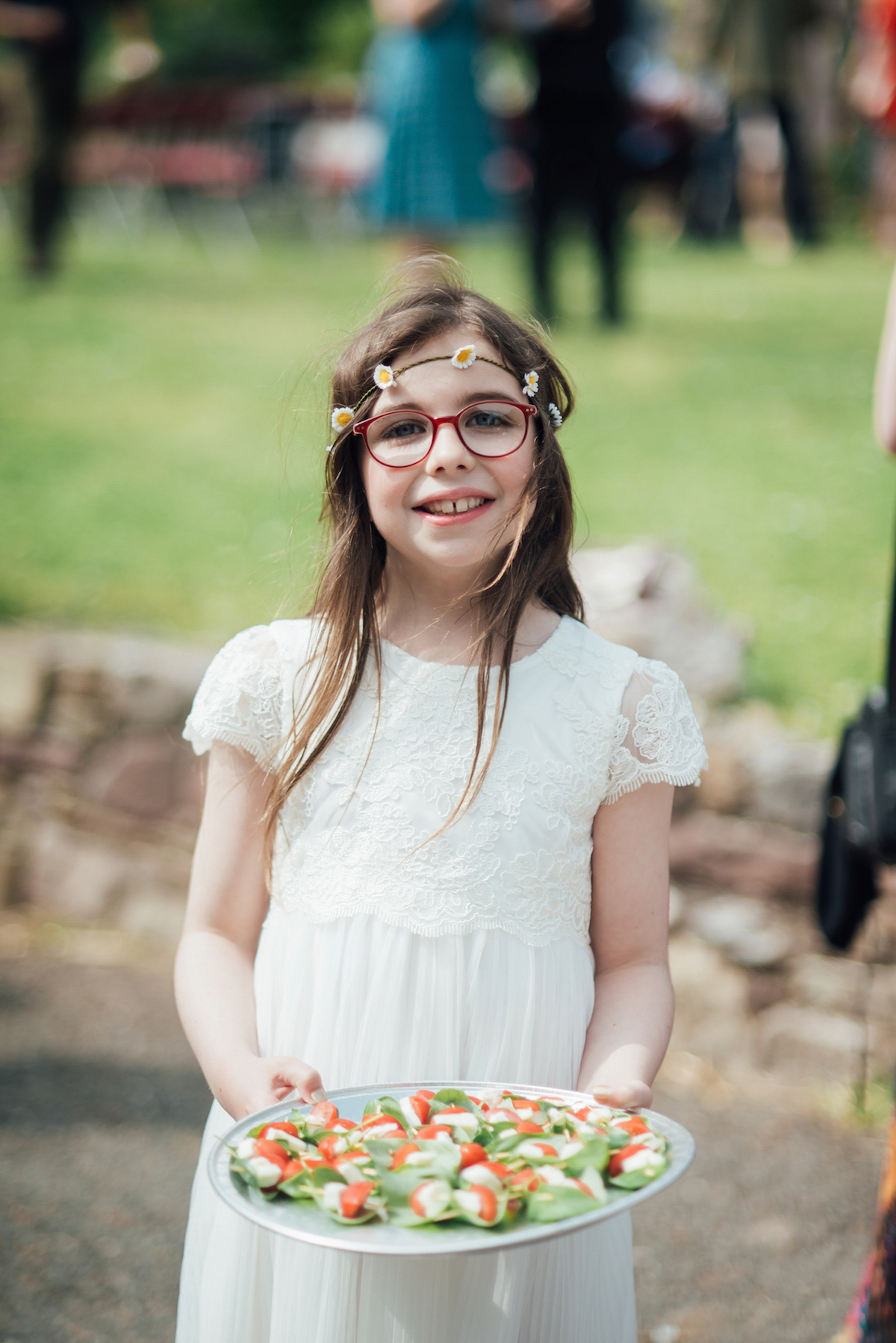 Mel wore two Belle & Bunty gowns for her English country garden wedding in Cornwall. Photography by Liberty Pearl.