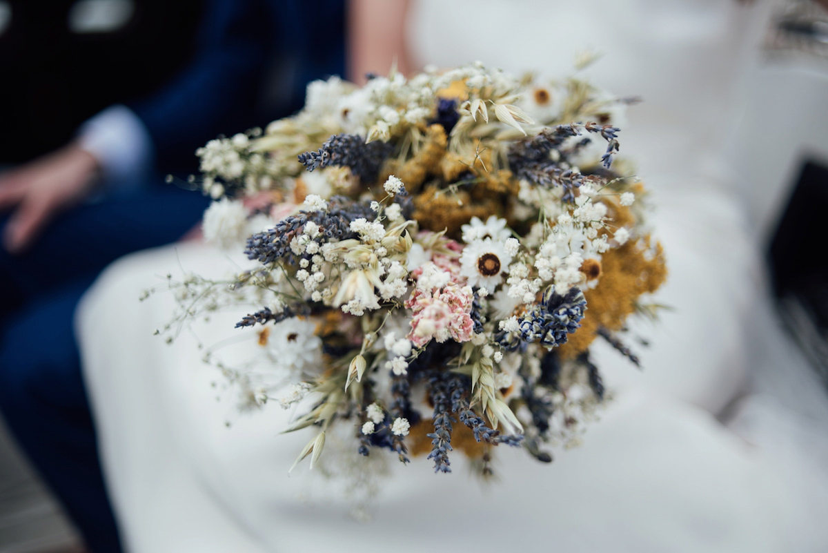 Mel wore two Belle & Bunty gowns for her English country garden wedding in Cornwall. Photography by Liberty Pearl.