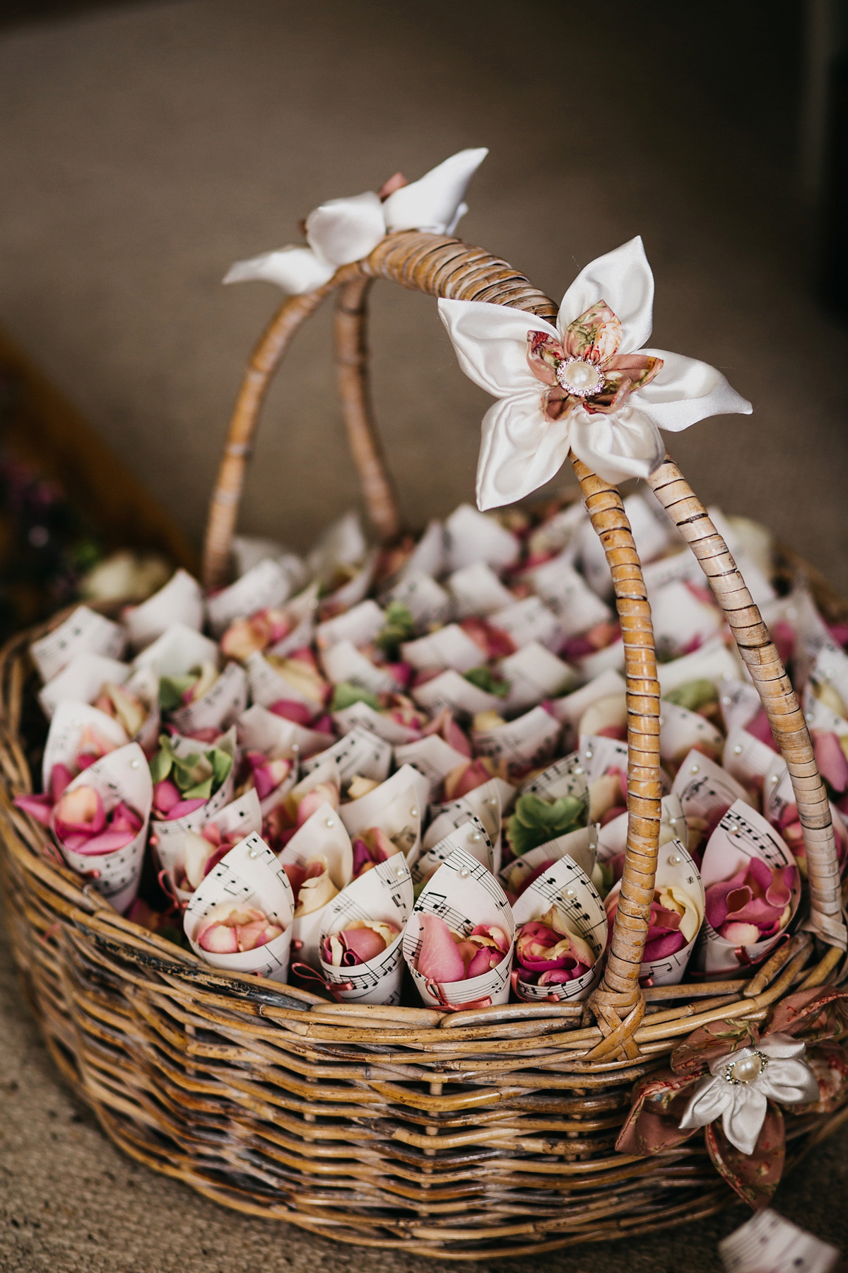 A vibrant Indian ceremony and elegant English fusion wedding in North Yorkshire. Photography by John Hope.