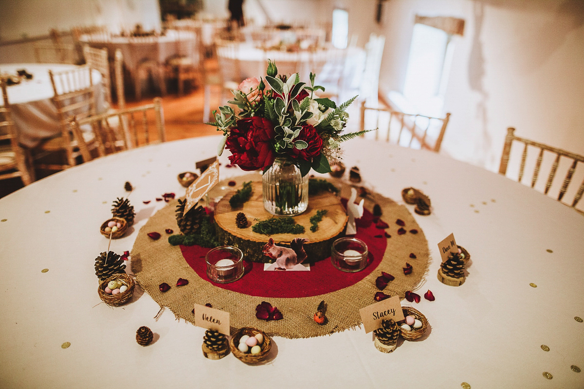 Emily wore Tilly by Jenny Packham for her woodland folklore inspired Summer wedding at Pennard House in Somerset. Captured by Frankee Victoria Photography.