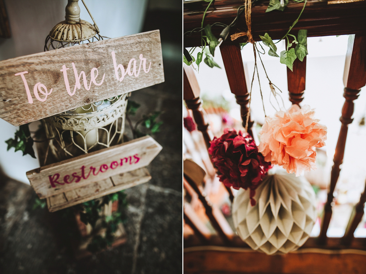 Emily wore Tilly by Jenny Packham for her woodland folklore inspired Summer wedding at Pennard House in Somerset. Captured by Frankee Victoria Photography.