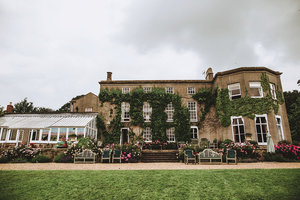 Emily wore Tilly by Jenny Packham for her woodland folklore inspired Summer wedding at Pennard House in Somerset. Captured by Frankee Victoria Photography.