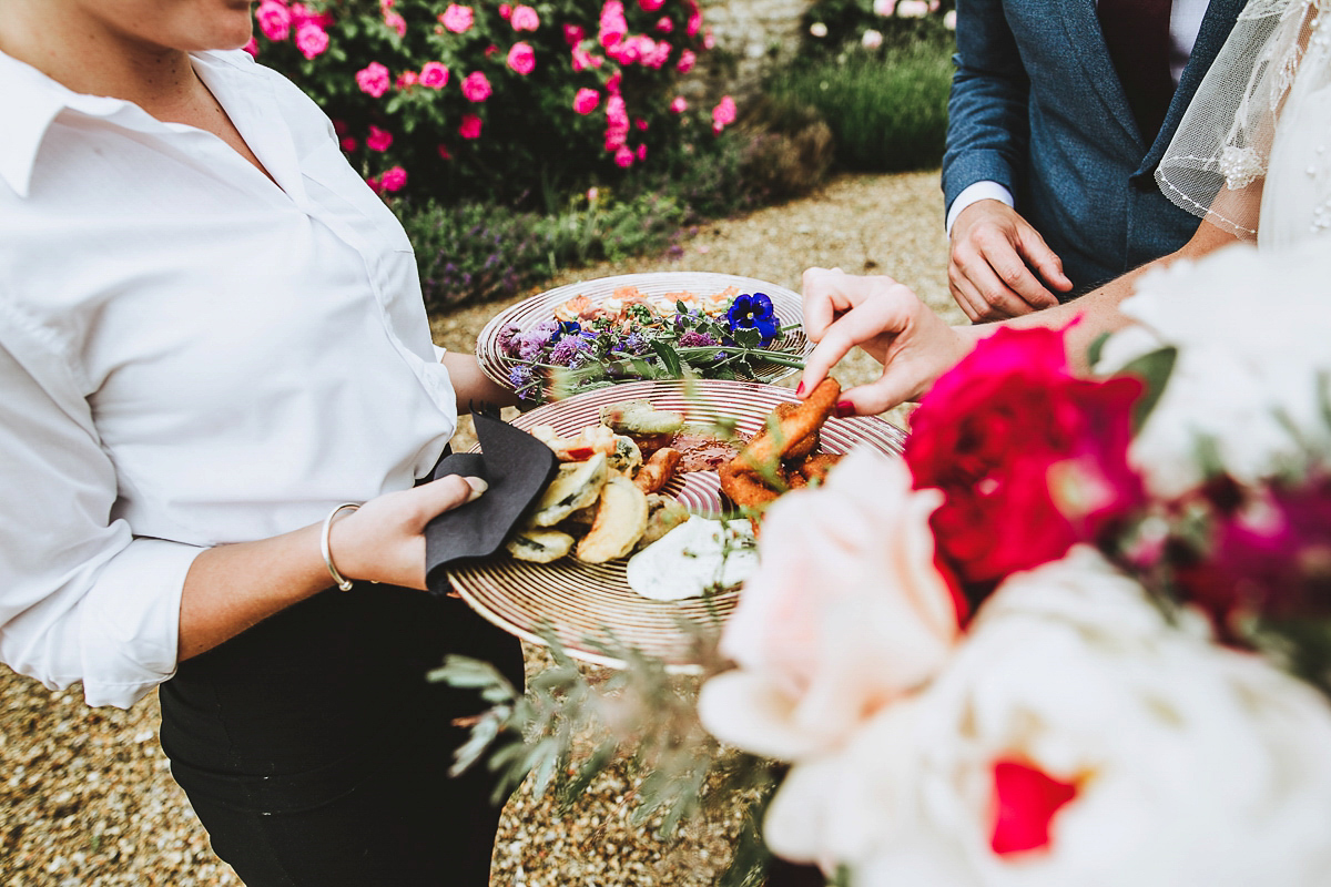 Emily wore Tilly by Jenny Packham for her woodland folklore inspired Summer wedding at Pennard House in Somerset. Captured by Frankee Victoria Photography.