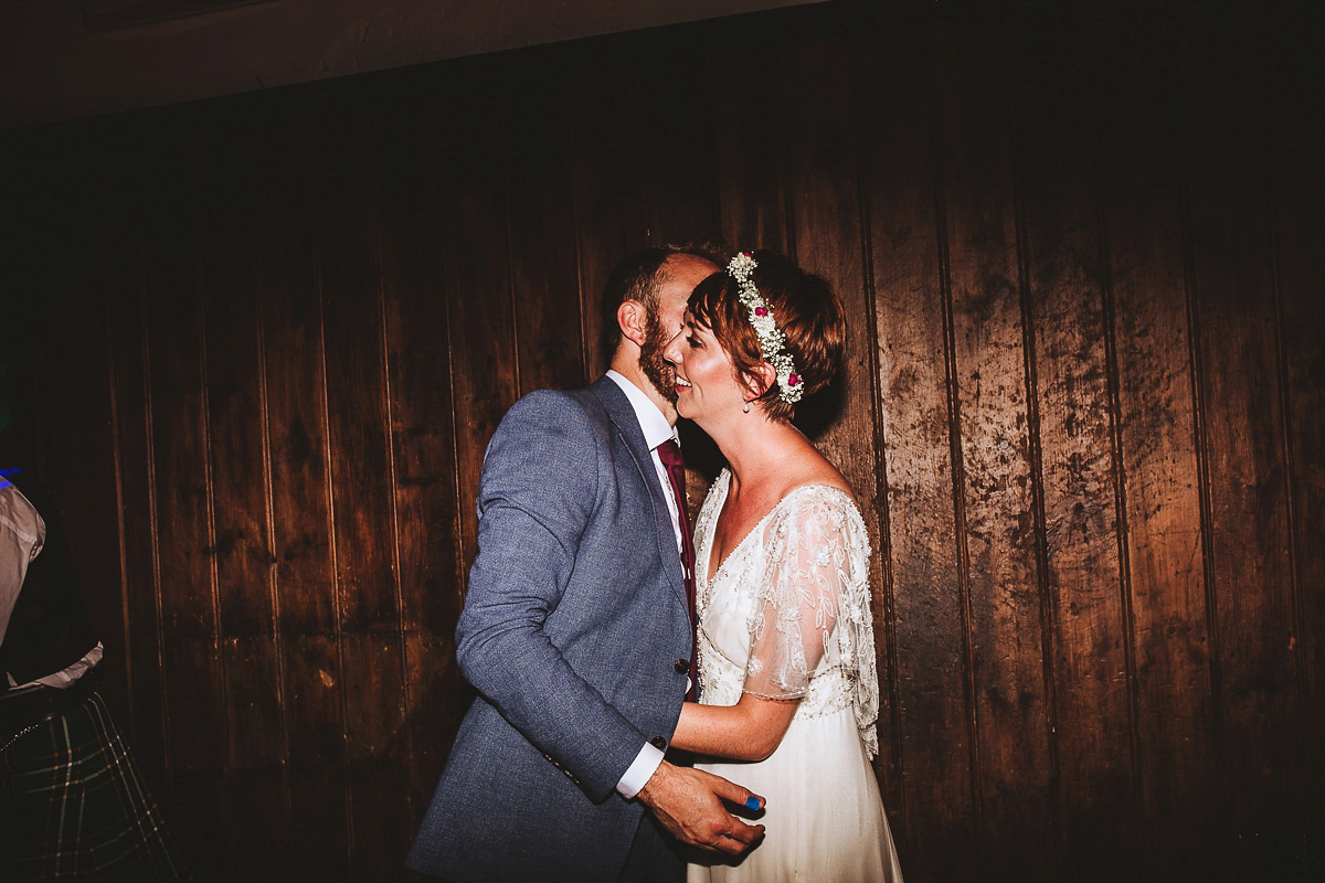 Emily wore Tilly by Jenny Packham for her woodland folklore inspired Summer wedding at Pennard House in Somerset. Captured by Frankee Victoria Photography.