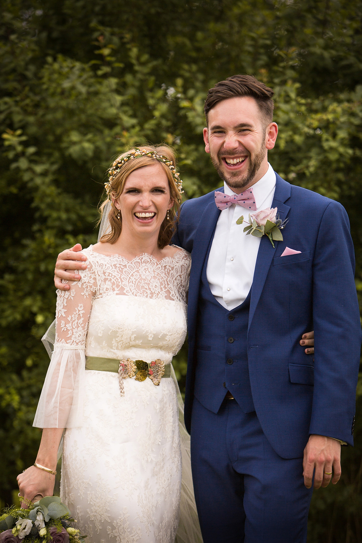 Bride Holly wore the Honor gown by Sally Lacock for her Turkish/Mediterranean and Festival inspired Summer wedding. Photography by Anna Durrant.