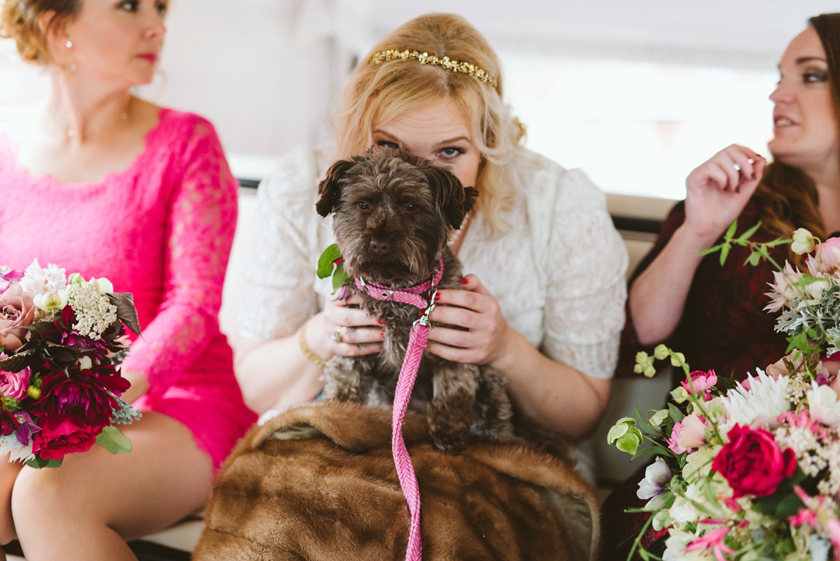 Lovely bride Claire wore a 1930's vintage wedding gown for her eco friendly and ethical wedding in London. Captured by Babb Photography.