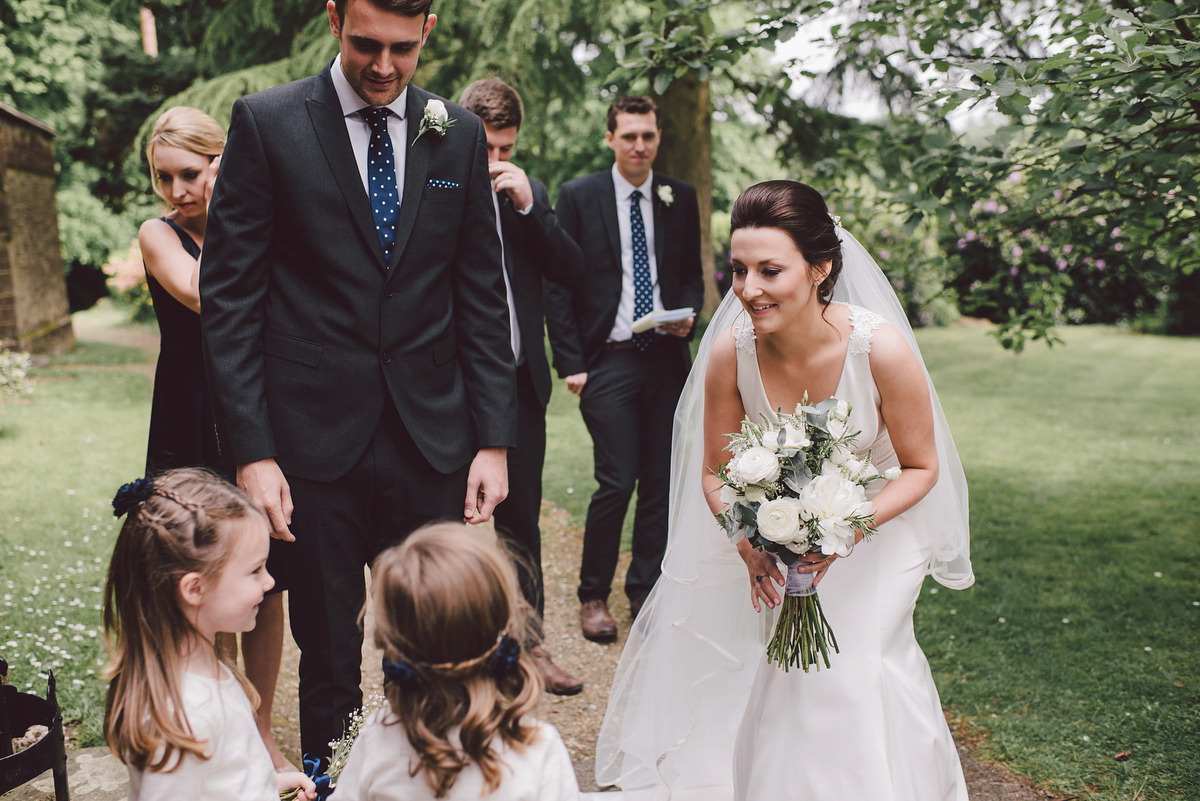 Bride Nina wore a Sincerity gown for her rustic and handmade Spring country barn wedding. Photography by Roberta Matis. Bride Nina wore a Sincerity gown for her rustic and handmade Spring country barn wedding. Photography by Roberta Matis.