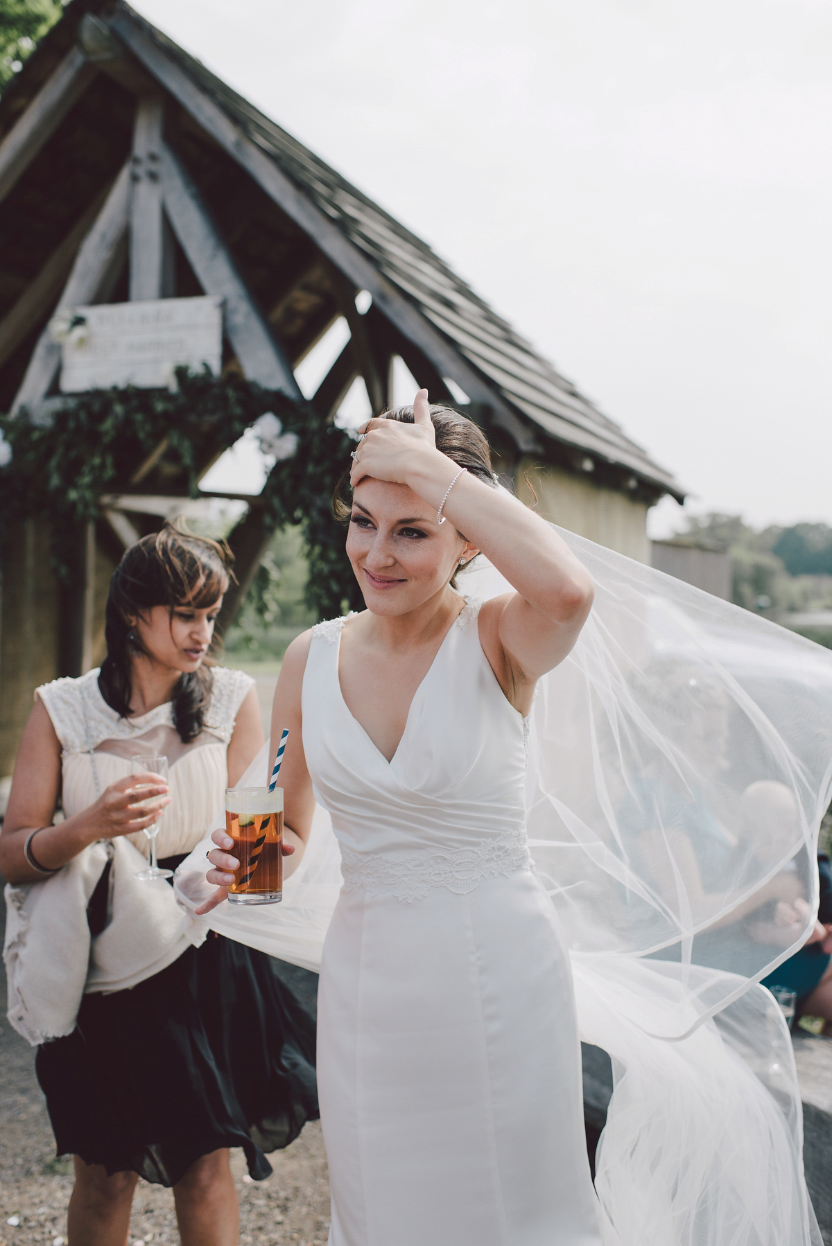 Bride Nina wore a Sincerity gown for her rustic and handmade Spring country barn wedding. Photography by Roberta Matis. Bride Nina wore a Sincerity gown for her rustic and handmade Spring country barn wedding. Photography by Roberta Matis.