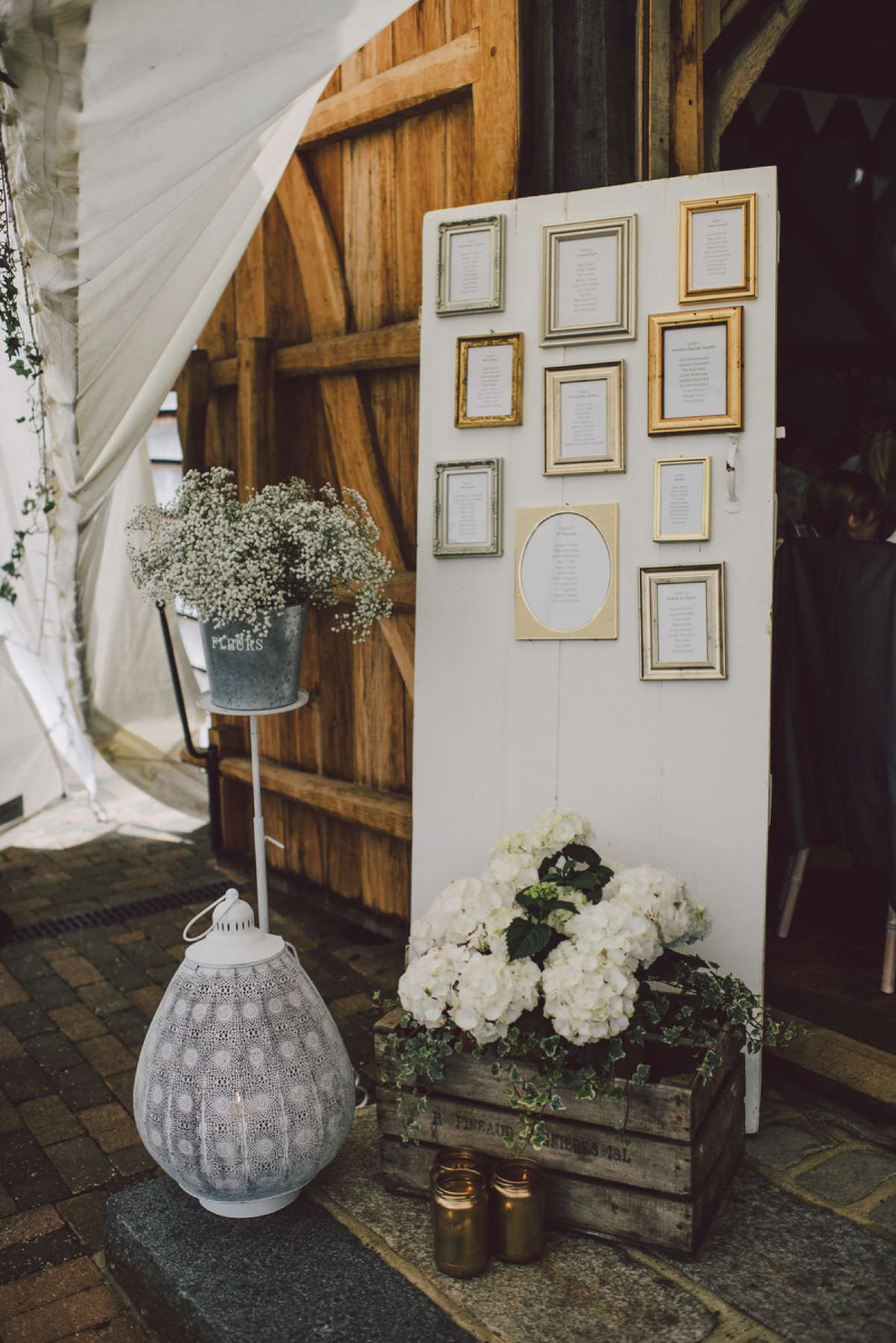 Bride Nina wore a Sincerity gown for her rustic and handmade Spring country barn wedding. Photography by Roberta Matis. Bride Nina wore a Sincerity gown for her rustic and handmade Spring country barn wedding. Photography by Roberta Matis.