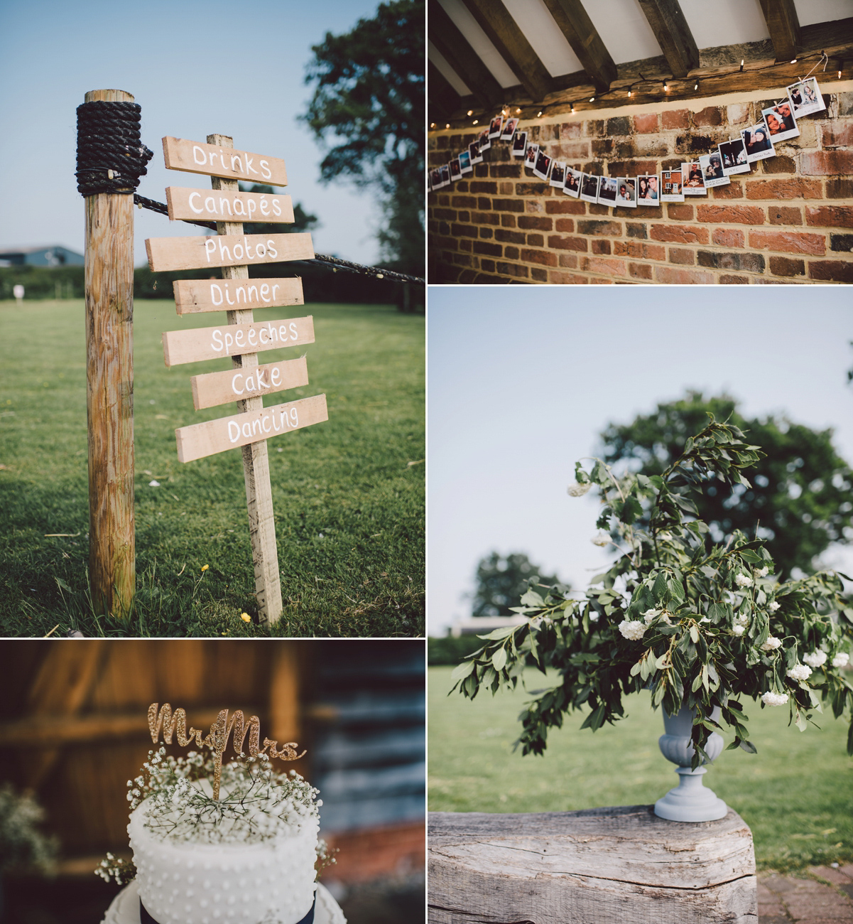 Bride Nina wore a Sincerity gown for her rustic and handmade Spring country barn wedding. Photography by Roberta Matis. Bride Nina wore a Sincerity gown for her rustic and handmade Spring country barn wedding. Photography by Roberta Matis.