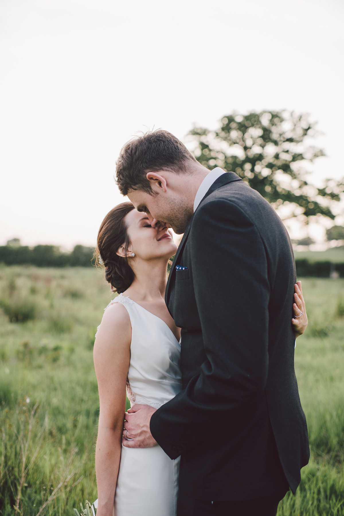 Bride Nina wore a Sincerity gown for her rustic and handmade Spring country barn wedding. Photography by Roberta Matis. Bride Nina wore a Sincerity gown for her rustic and handmade Spring country barn wedding. Photography by Roberta Matis.