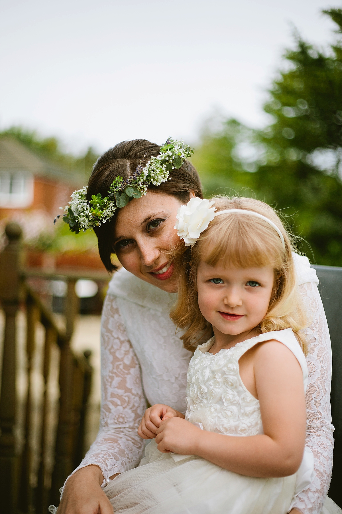 A 1940's vintage dress for a rustic, vegan, village hall wedding.