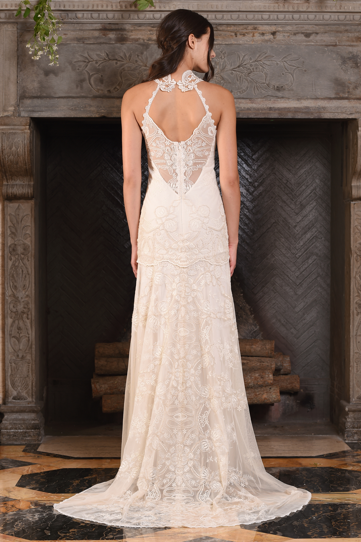 The Athena gown, from Claire Pettibone's 'The Four Seasons' bridal couture collection for 2017.