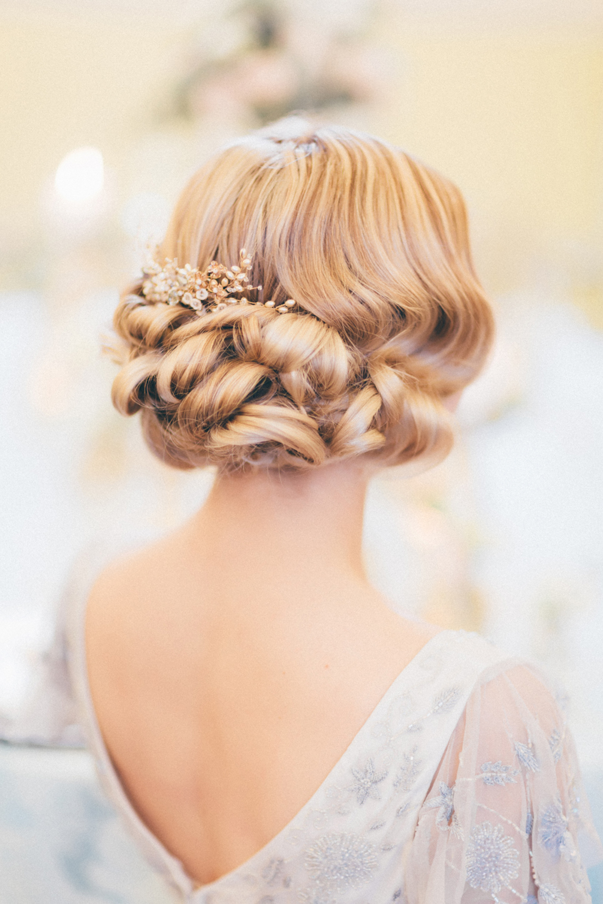 Beautiful bridal hair and makeup from Lipstick & Curls, who now offer nationwide coverage