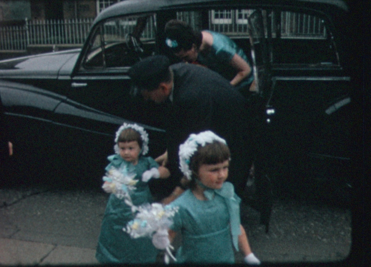 Stills from a super8 wedding film from 1966.