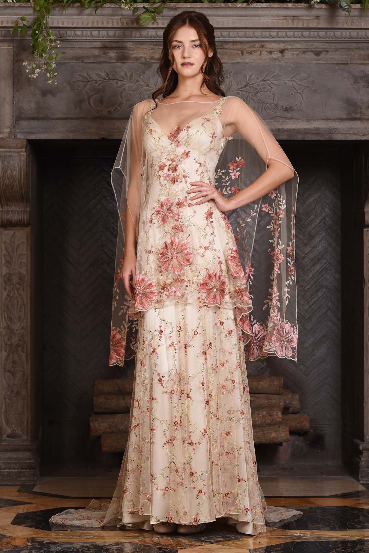 'The Four Seasons' - a new couture bridal fashion collection for 2017 by Claire Pettibone.