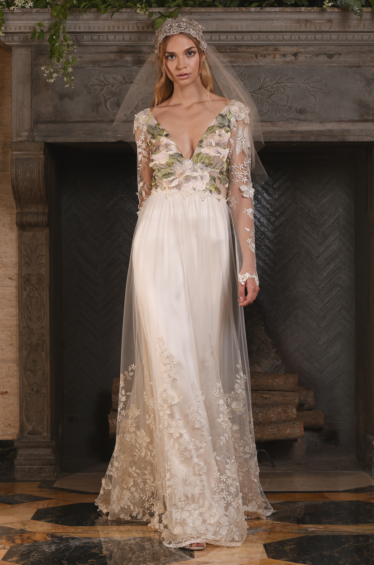 'The Four Seasons' - a new couture bridal fashion collection for 2017 by Claire Pettibone.