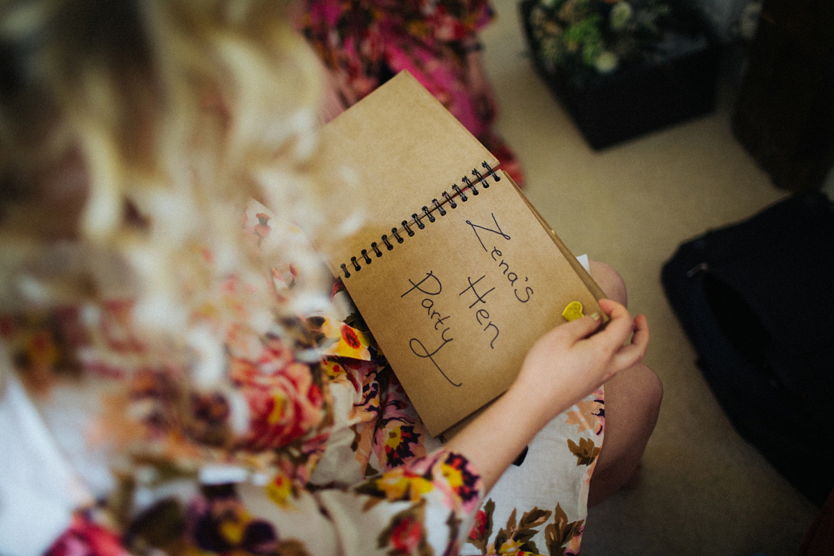 Zena and Tom's woodland glam inspired wedding was held in a beautiful barn in the spring time. Photography by Claudia Rose Carter.