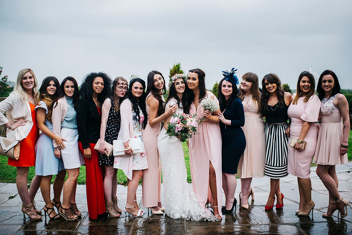 Jade wore a Sottero & Midgley gown for her boho inspired barbeque weeding. Photography by Kerry Woods.