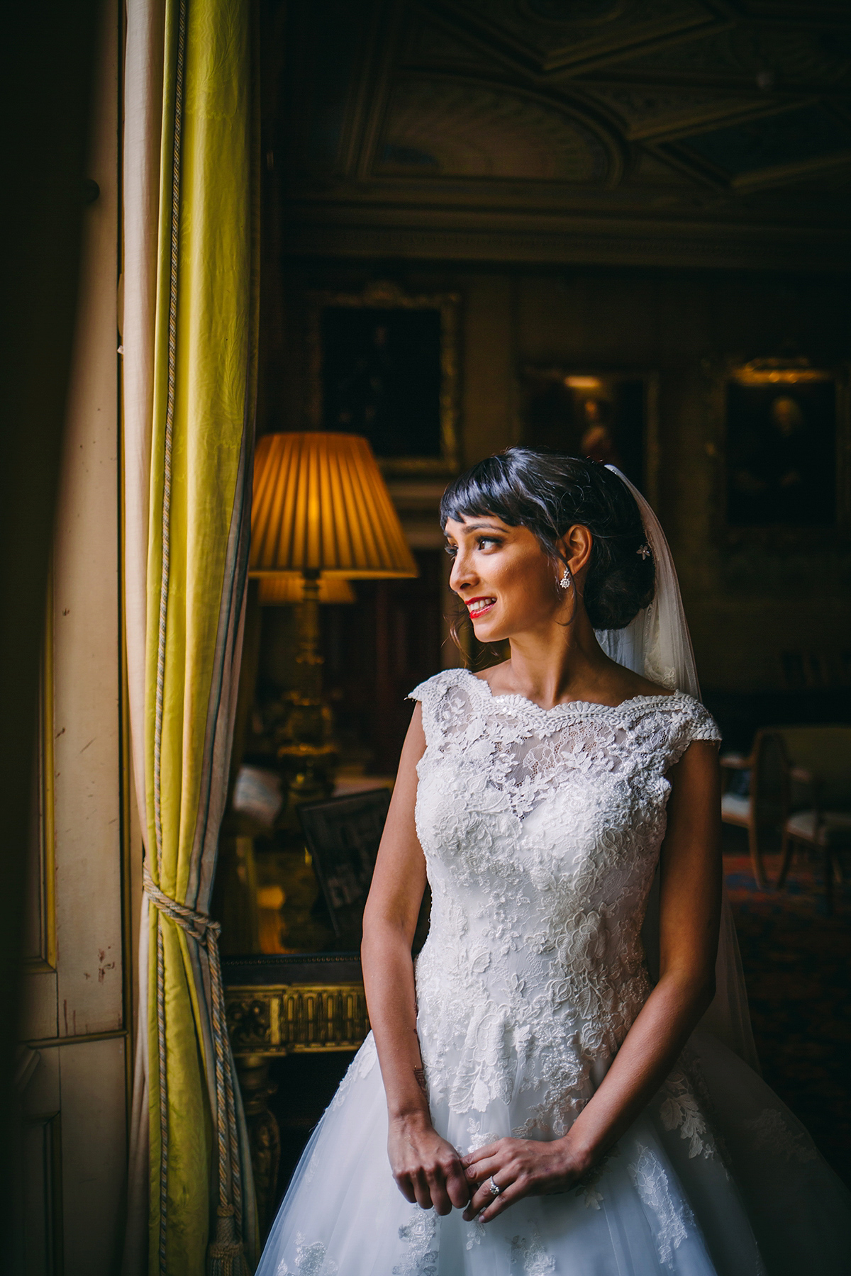 Sabrina and Nick had a multicultural wedding including an Anglican and Hindu ceremony at Syon Park in London. Sabrina wore Pronovias. Photography by Viva La weddings.