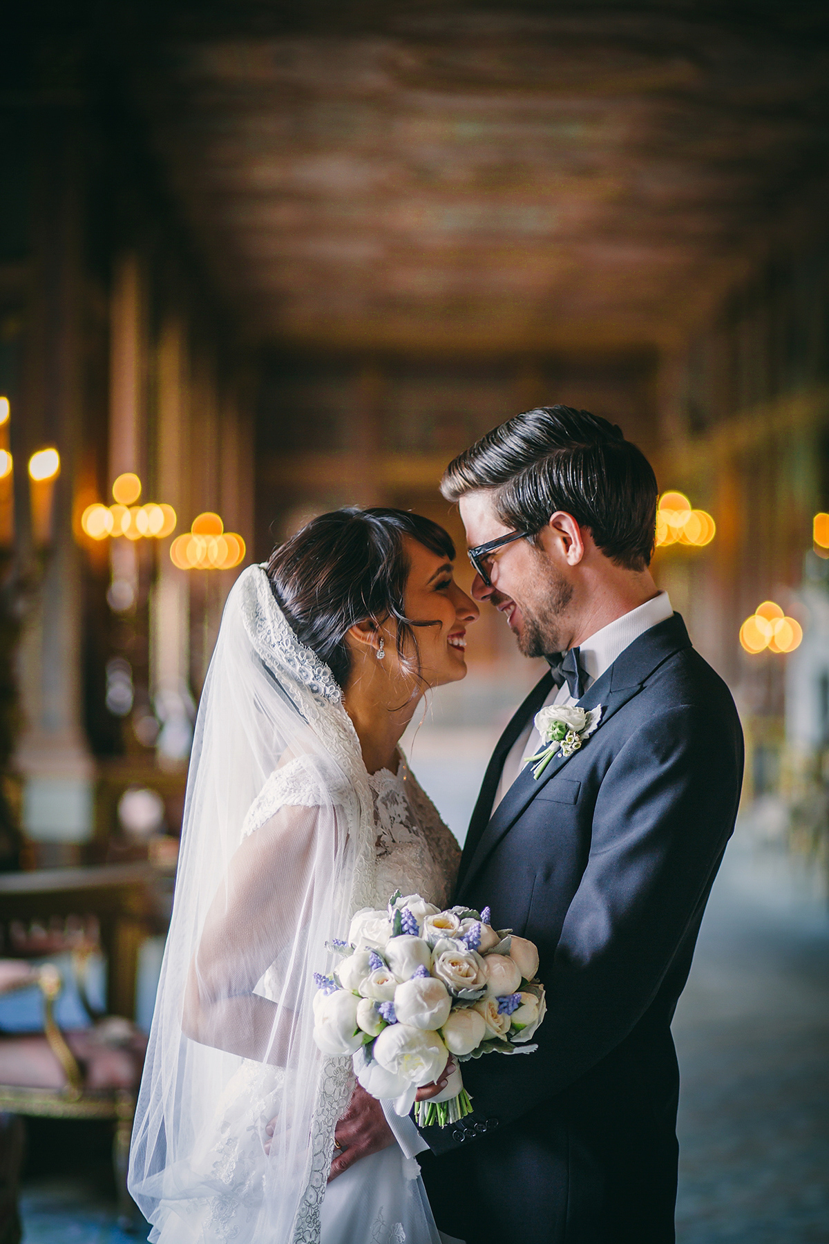 Sabrina and Nick had a multicultural wedding including an Anglican and Hindu ceremony at Syon Park in London. Sabrina wore Pronovias. Photography by Viva La weddings.