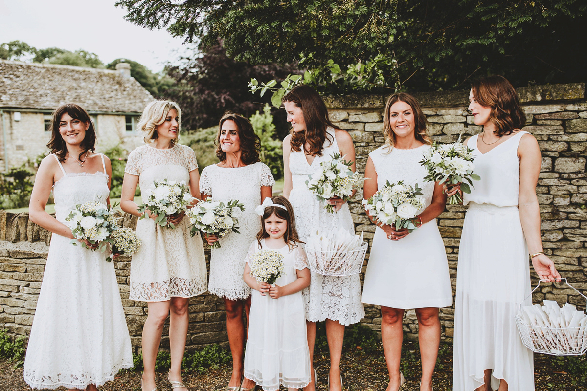 Chrissie wore a Stephanie Allin gown for her wedding at Cripps Barn in the Cotswolds. Photography by Frankee Victoria. Chrissie wore a Stephanie Allin gown for her wedding at Cripps Barn in the Cotswolds. Photography by Frankee Victoria.