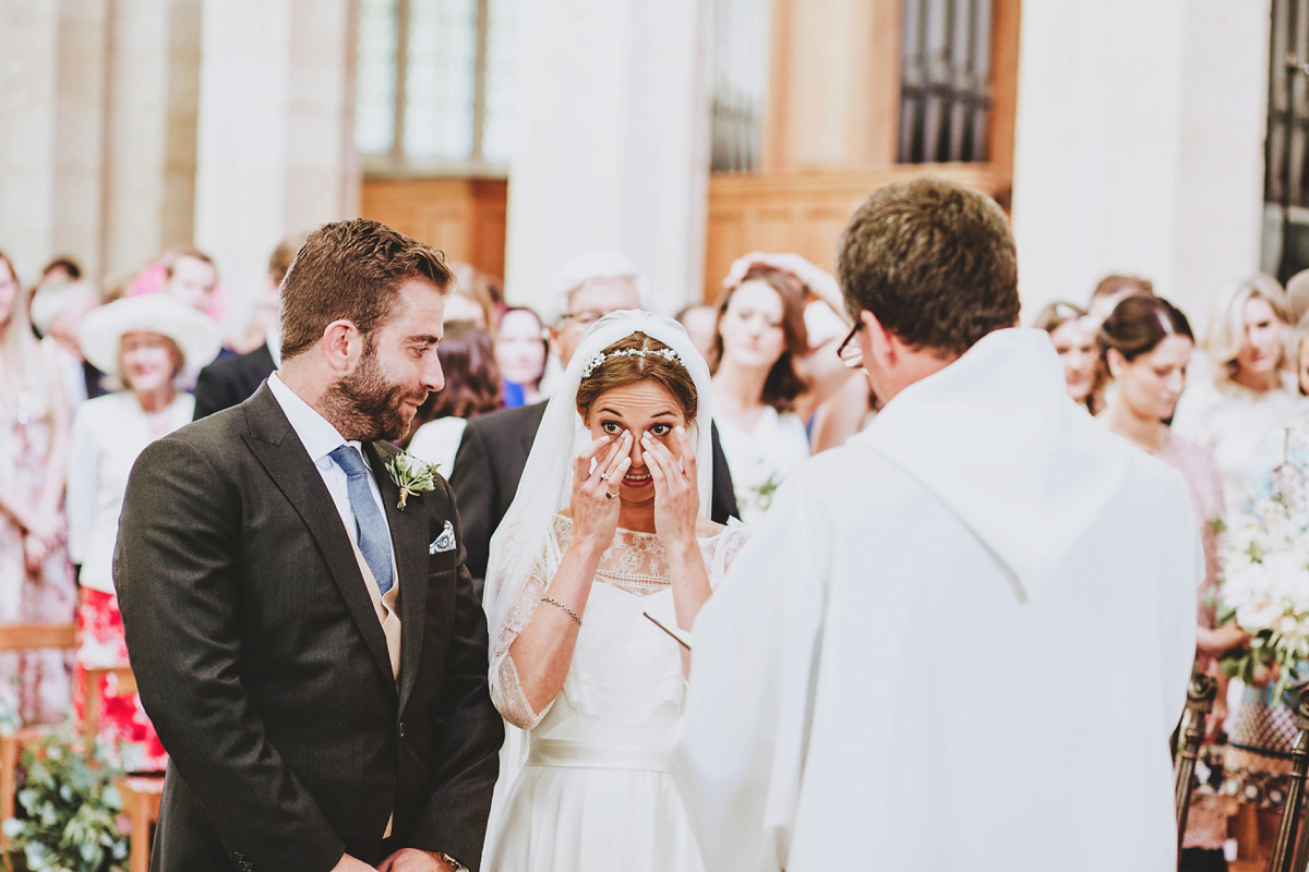 Chrissie wore a Stephanie Allin gown for her wedding at Cripps Barn in the Cotswolds. Photography by Frankee Victoria. Chrissie wore a Stephanie Allin gown for her wedding at Cripps Barn in the Cotswolds. Photography by Frankee Victoria.