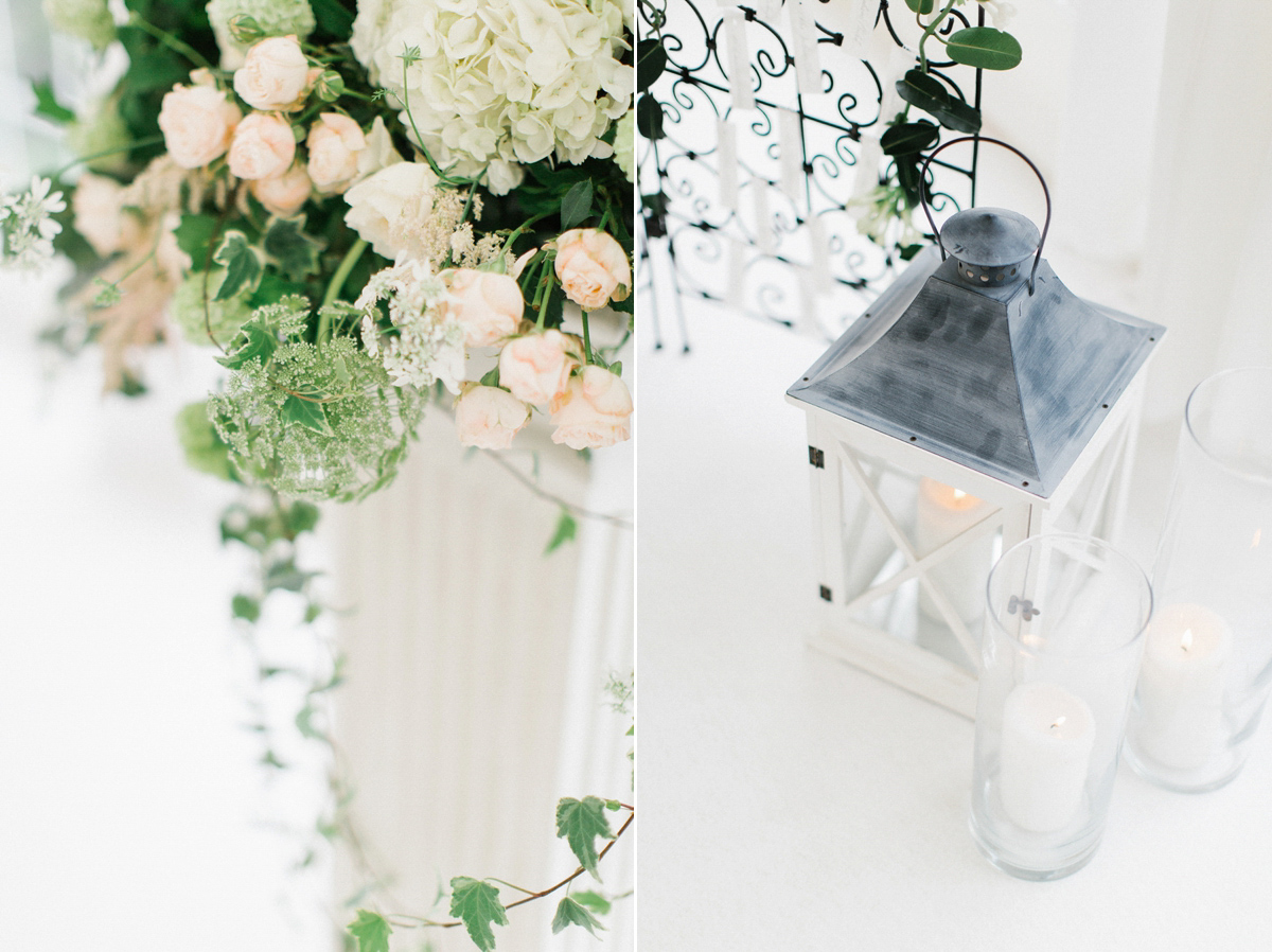 A Spring time wedding in the Lake District inspired by fairies. Bride Rachel wore a dress, veil and velvet shoes by Le Spose di Gio. Fine art wedding photography by Melissa Beattie.