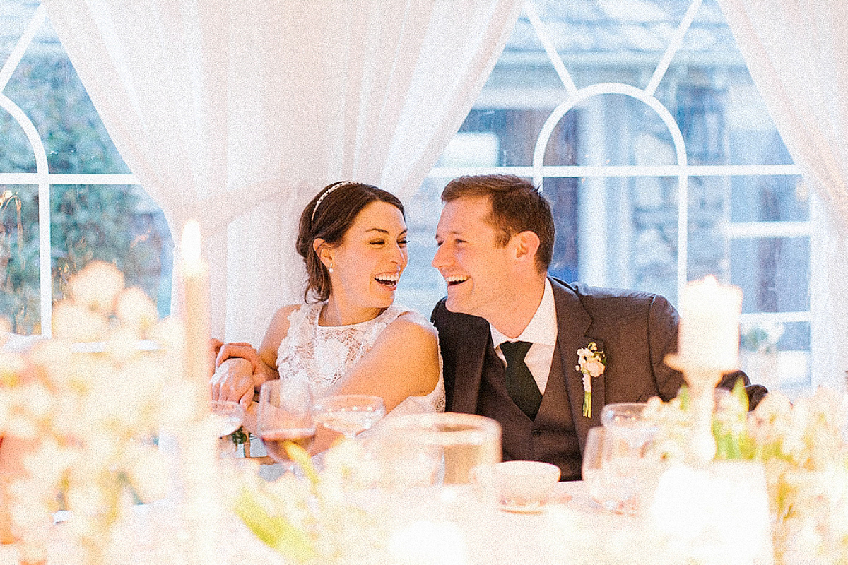 A Spring time wedding in the Lake District inspired by fairies. Bride Rachel wore a dress, veil and velvet shoes by Le Spose di Gio. Fine art wedding photography by Melissa Beattie.