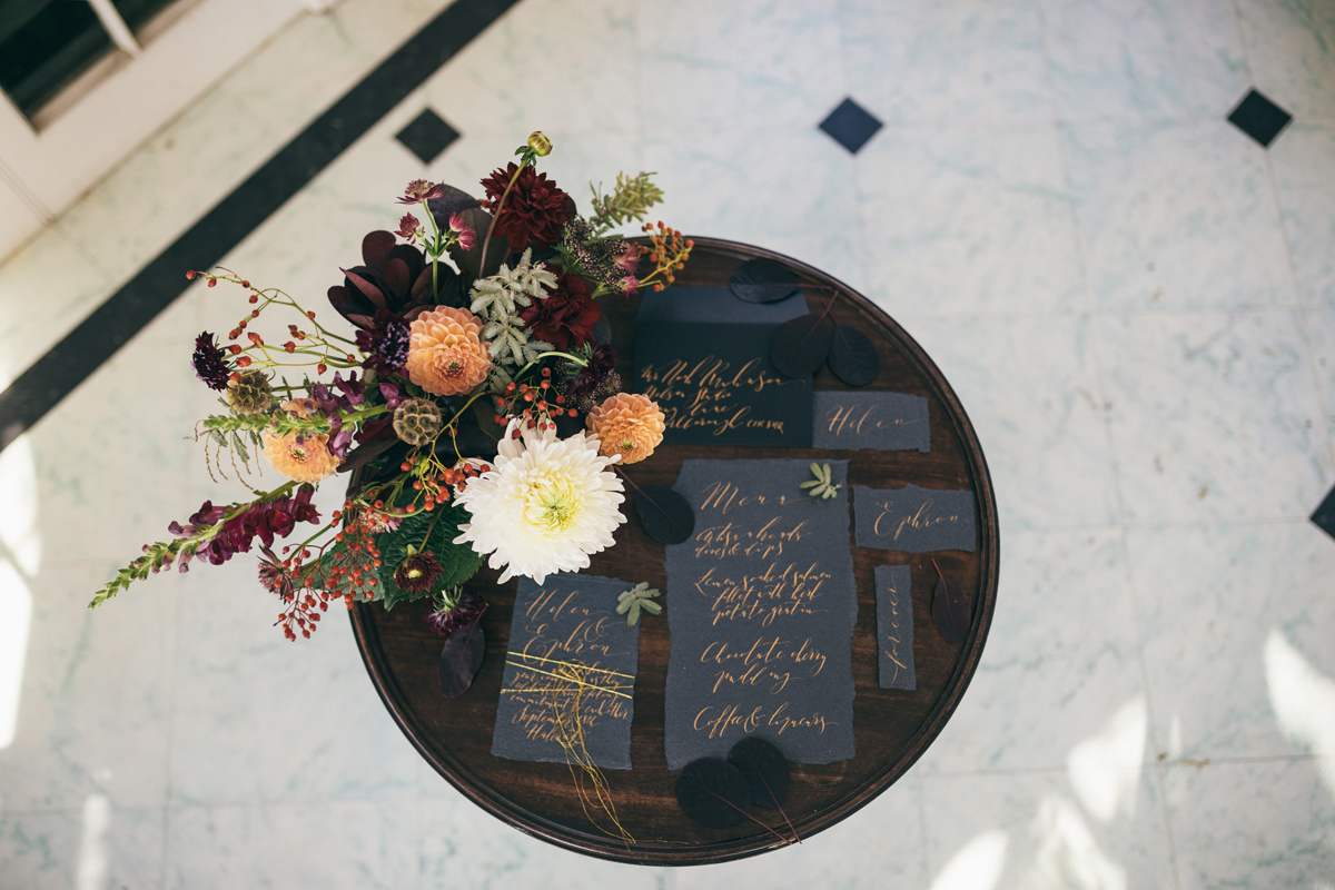 Artisan Lakeland Bride by Moon and Tide calligraphy 0024