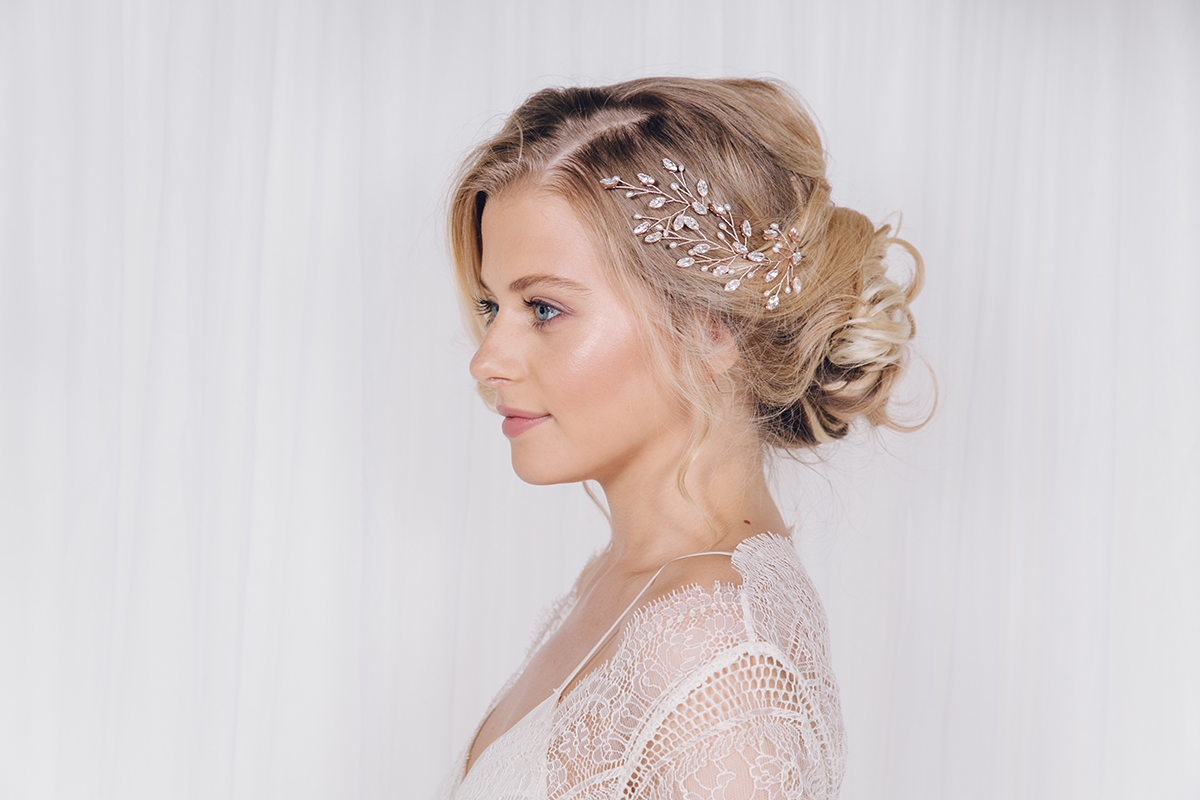 A guide to bridal hair accessory styling with Debbie Carlisle.