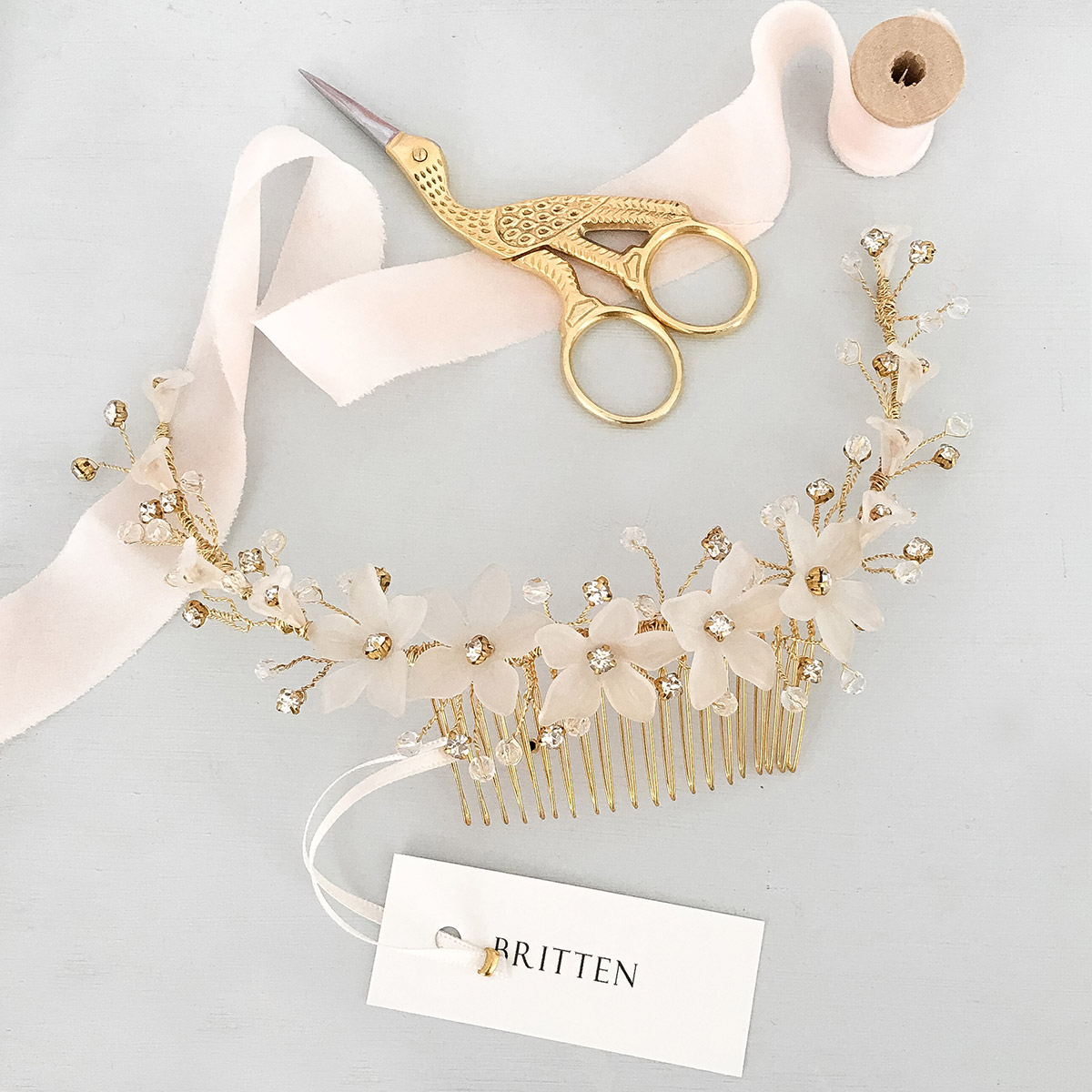 Finely handcrafted wedding accessories from Britten Weddings