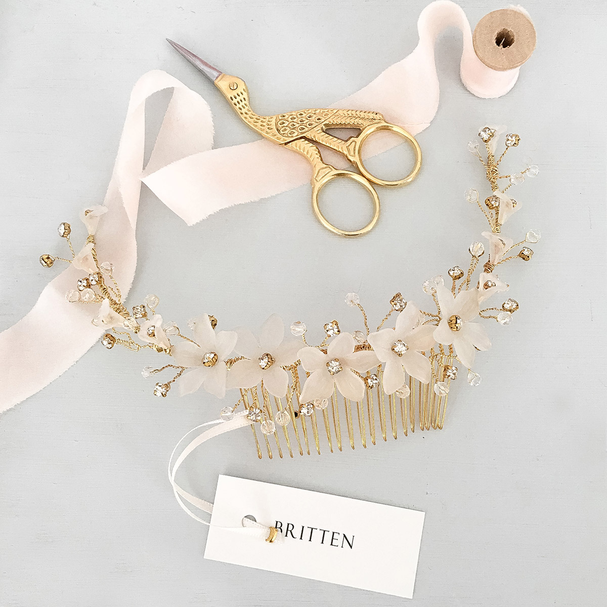 Finely handcrafted wedding accessories from Britten Weddings