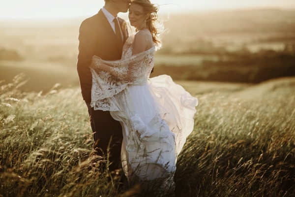 A Joyous Outdoor and Nature Inspired Christian Wedding