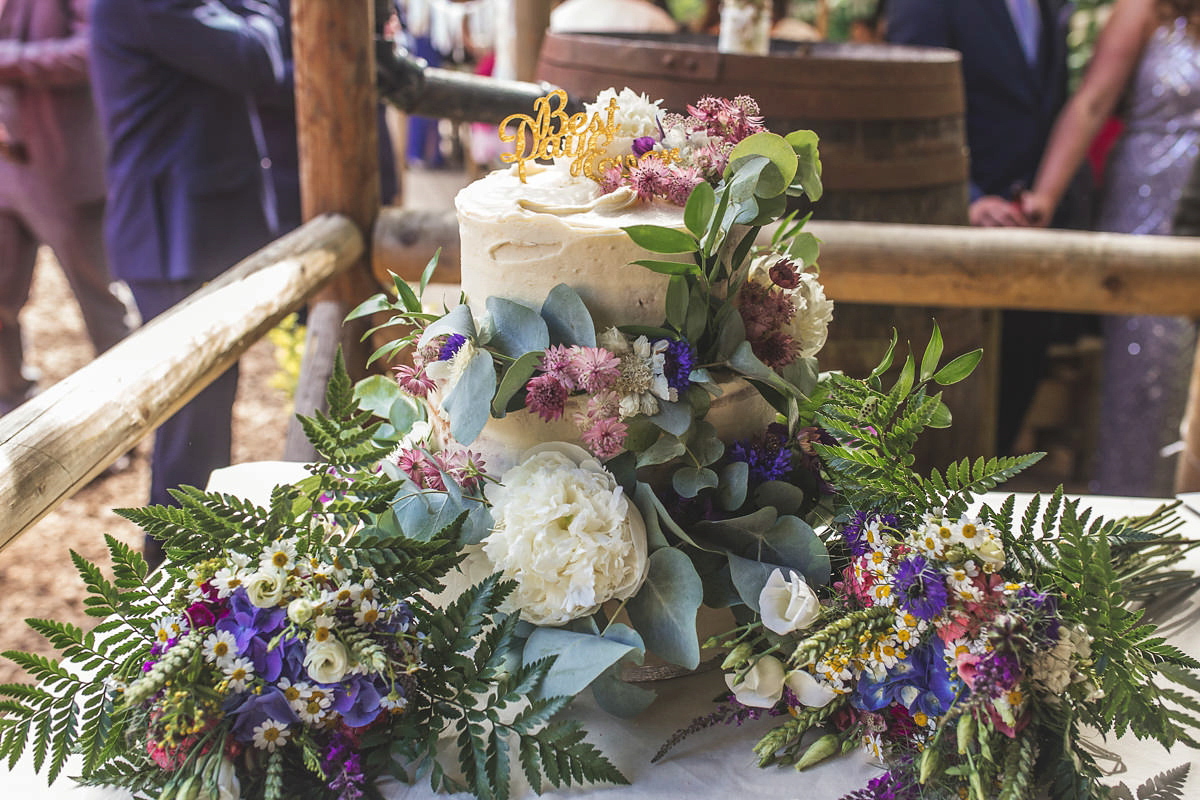 A festival inspired, magical woodland wedding at Falling Foss near Whitby, North Yorkshire. Captured by Mr & Mrs Photography.