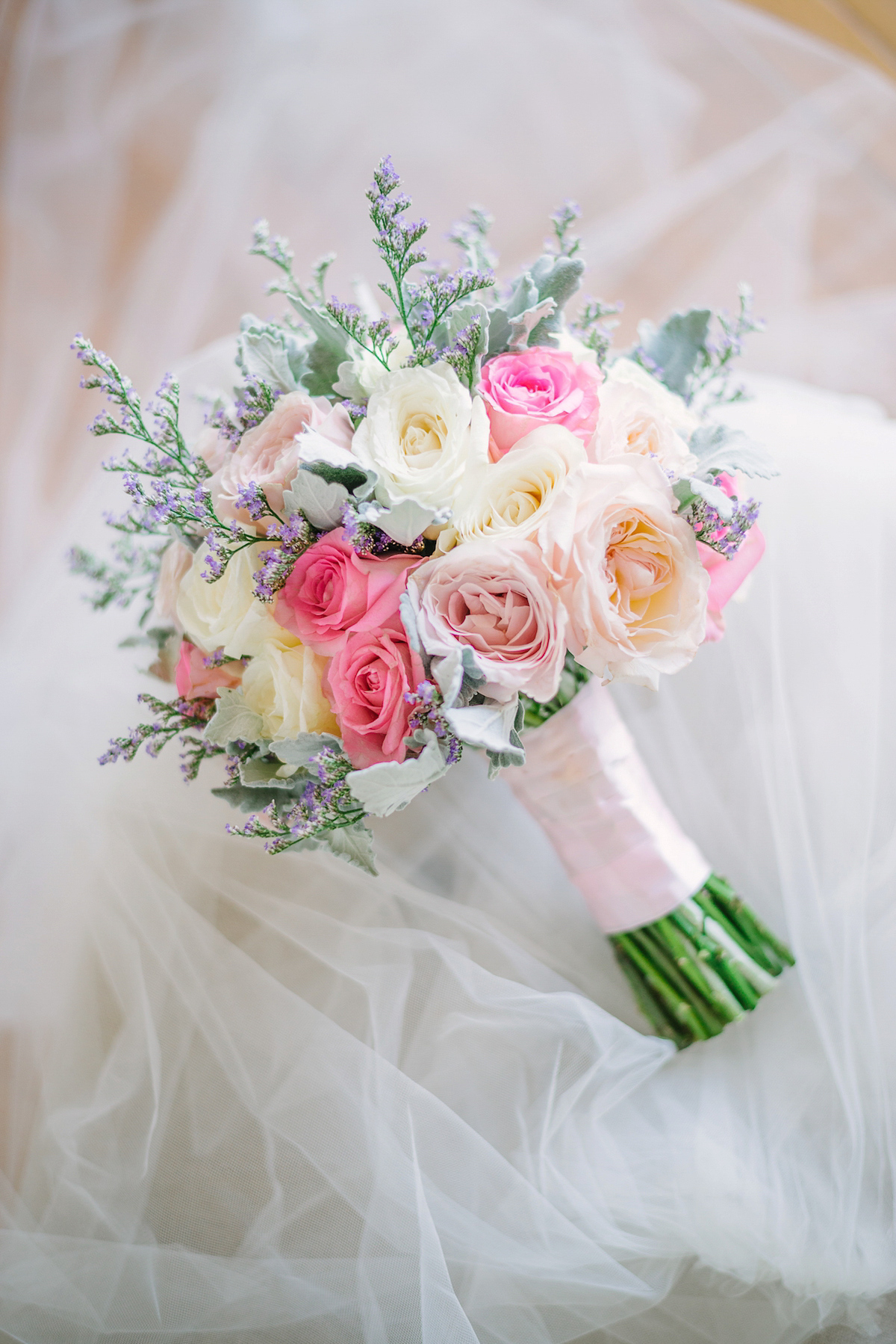 Hong Kiu wore a Jenny Yoo gown and BHLDN tulle skirt for her romantic and elegant wedding in Thailand. The day was planned by 'The Wedding Bliss Thailand'.