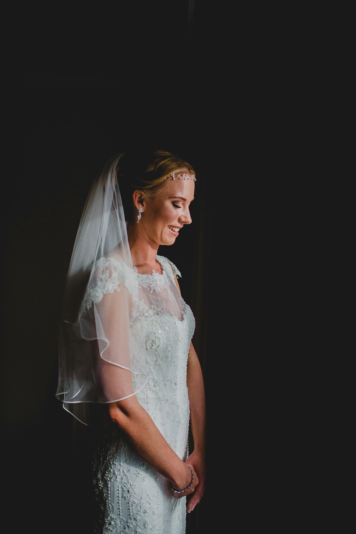 Charlie wore an Annsul Y gown and Rosie Willett headpiece for her Elegant Autumn wedding at the Orangery in Kent. Photography by Jonny MP.