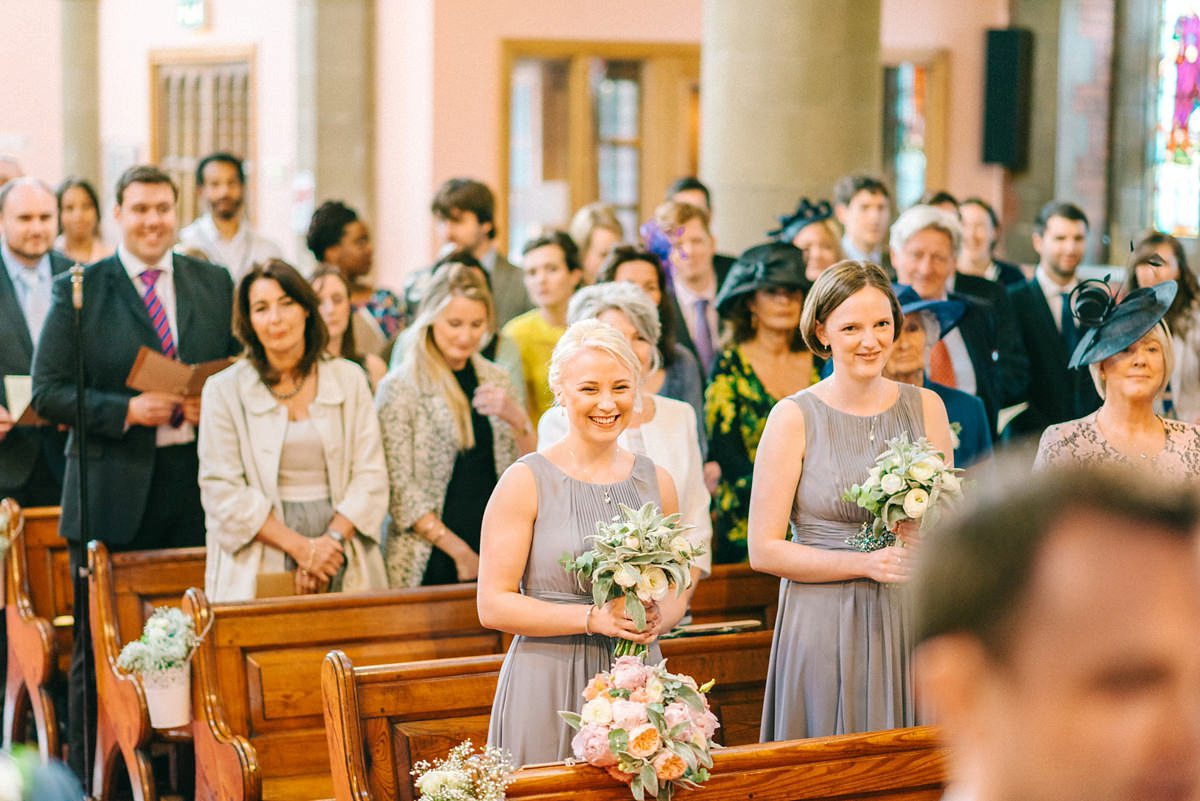 A pretty pastel toned and homemade Spring wedding at Alnwick Treehouse. Photography by Sarah-Jane Ethan.