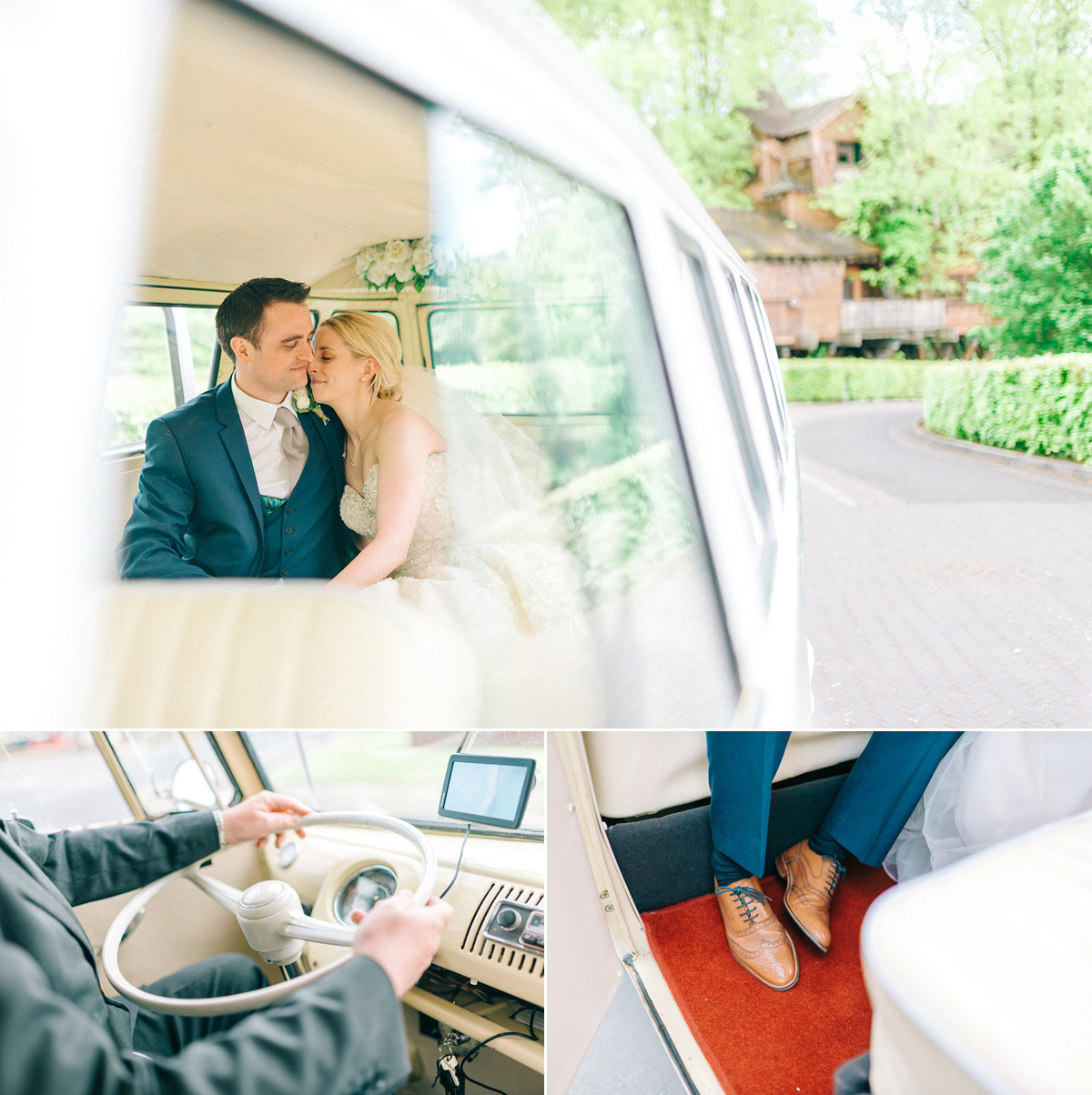 A pretty pastel toned and homemade Spring wedding at Alnwick Treehouse. Photography by Sarah-Jane Ethan.