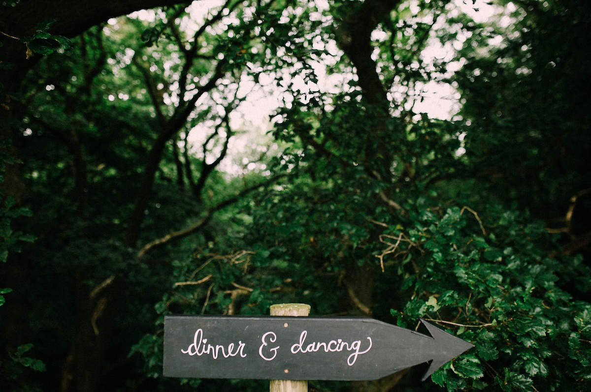 A festival inspired farm wedding in shades of peach. Photography by Rosie Hardy and Adam Bird.