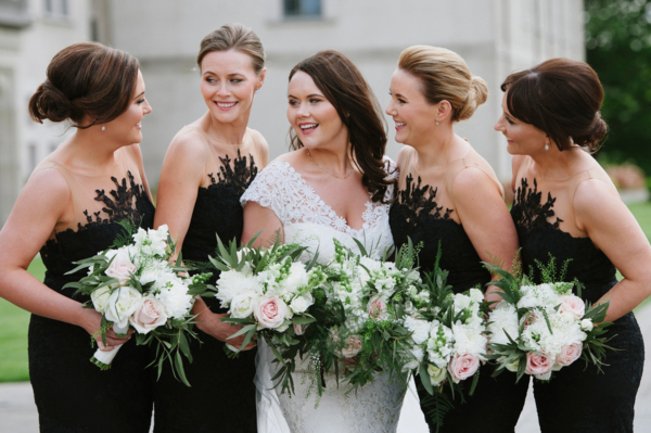 Peter Langner Elegance And Bridesmaids In Black