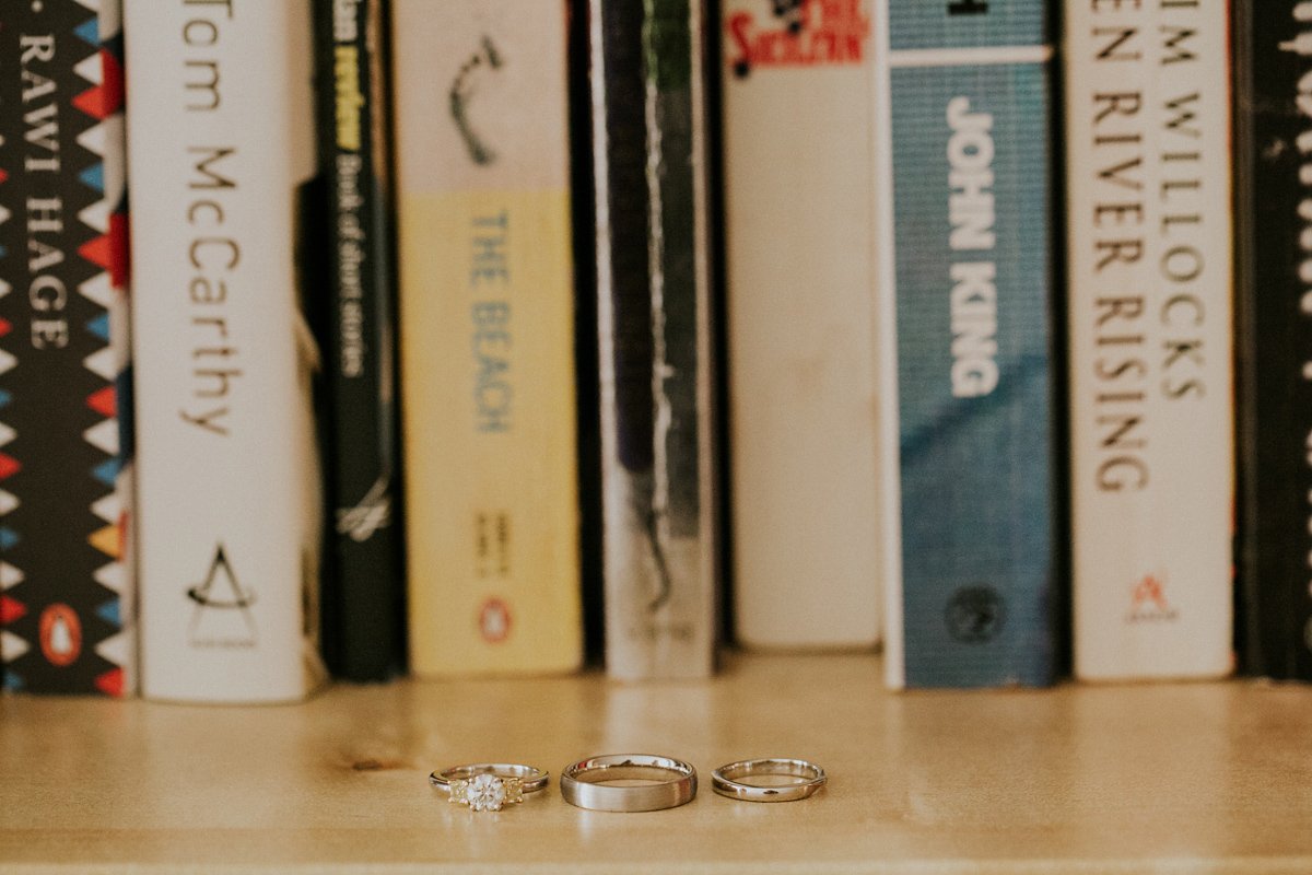 Bride Su wore a Needle & Thread wedding dress for her modern and elegant London wedding. She and her husband Nik met through online dating agency, Guardian Soulmates.