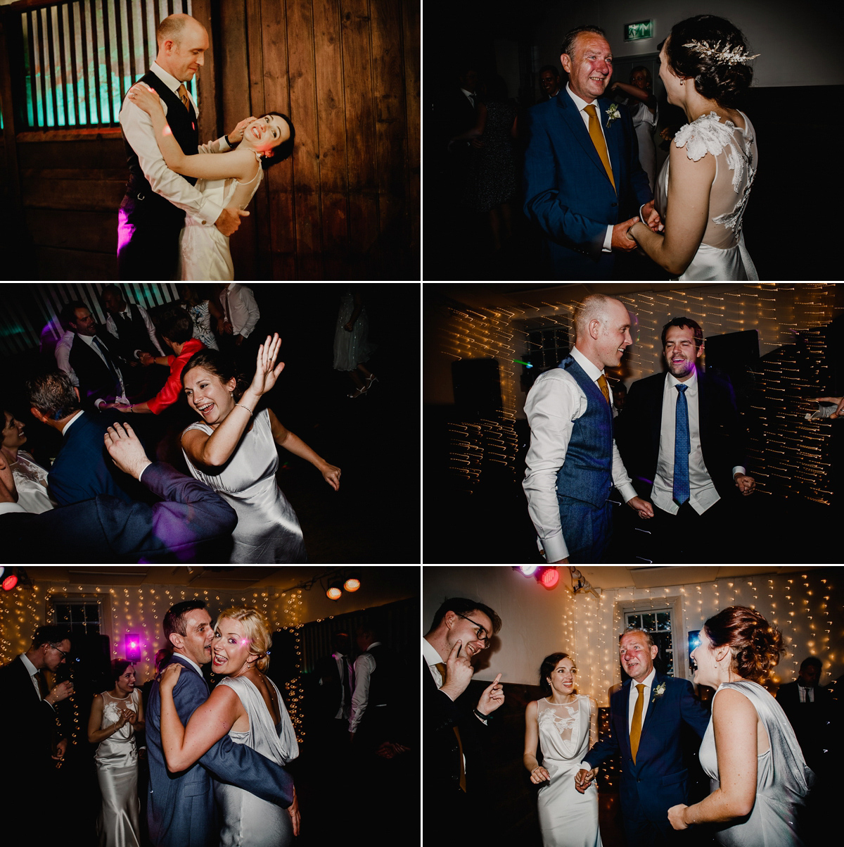 A David Fielden gown for a wedding at Pennard House in Somerset. Photography by Noel Deasington.